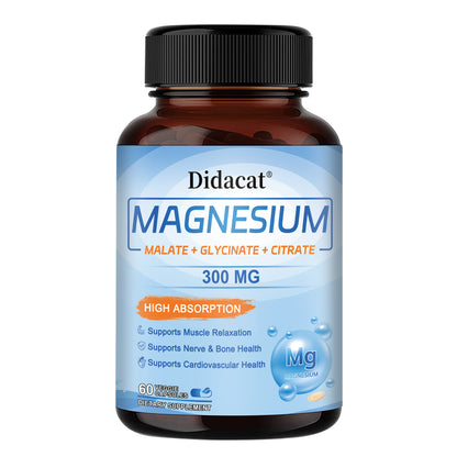 Advanced Magnesium 300mg | Triple Magnesium Complex for Better Relaxation, Muscle Support & Daily Balance